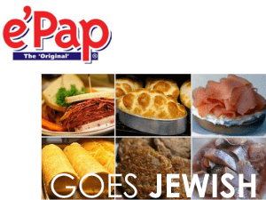 Jewish Recipe Book