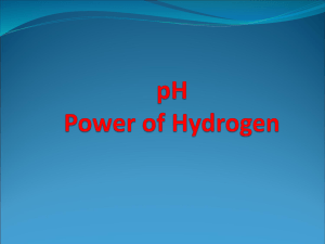 pH Power of Hydrogen - Lotus Holistic Medicine