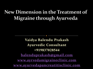 to view - Ayurveda Migraine Clinic