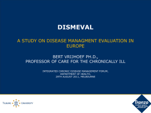 DISMEVAL - A Study On Disease Managment