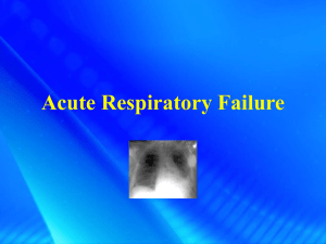 Respiratory Failure