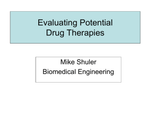 Dr. Shuler: Evaluating Potential Drug Therapies