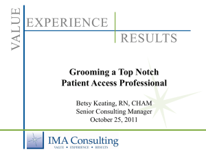 Grooming a Top Notch Access Professional