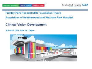 ASPH Merger - Bracknell and Ascot CCG