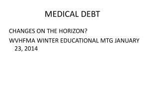 Jill Epstein Medical Debt - West Virginia Healthcare Financial