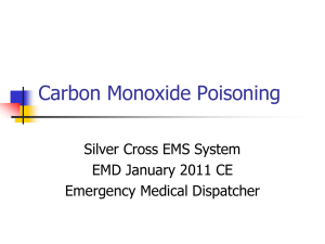 Carbon Monoxide Poisoning - Silver Cross Emergency Medical