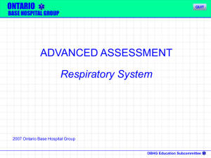 Upper Respiratory Tract