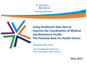 Using health datasets to improve the coordination of medical