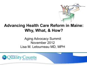 By Dr. Lisa Letourneau of Maine Quality Counts