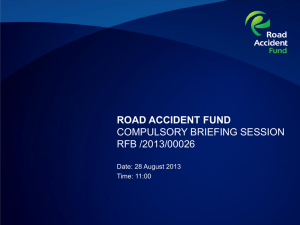Briefing Session Presentation RAF/2013/00026
