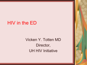 HIV-Aids - International Federation for Emergency Medicine