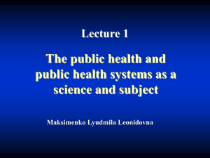 public health.