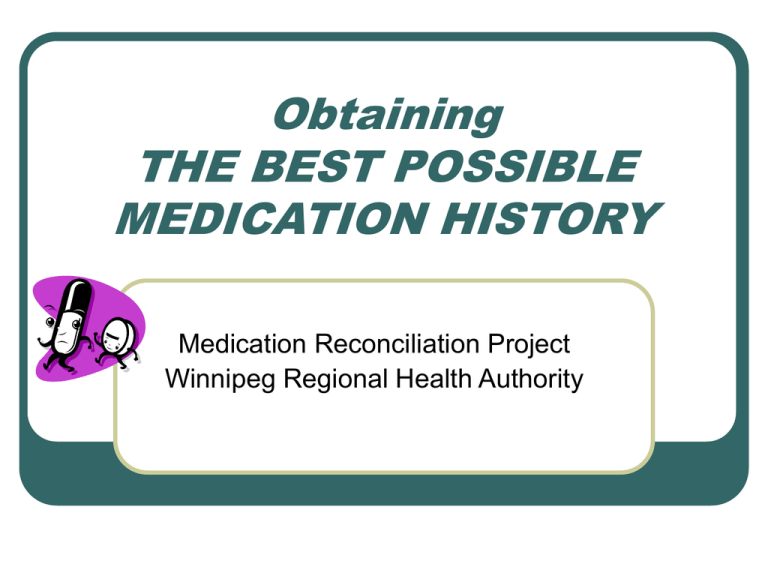 medication-history-taking-power-point-presentation