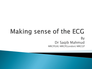 Making sense of the ECG