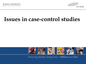 Case control study