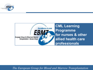 3 case presentations - European Group for Blood and Marrow