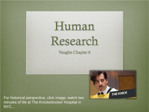 Human Research