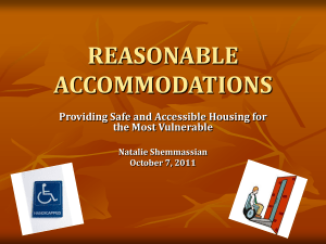 Reasonable Accommodations Training_1