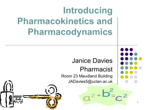 Pharmacokinetiks and Pharmacodynamics