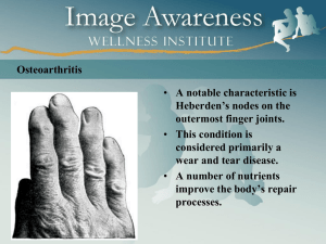 Osteoarthritis - Image Awareness> Home