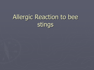 ExamplePresentation-6.---Allergic-Reaction-to-bee