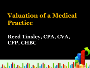 How to Value a Medical Practice