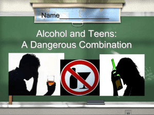 Powerpoint forAlcohol Unit