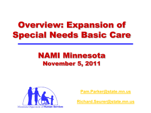 Special Needs BasicCare (SNBC)