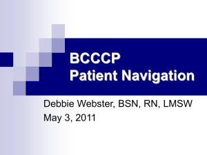 Patient Navigation Presentation