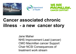 How the Cancer Story is Changing