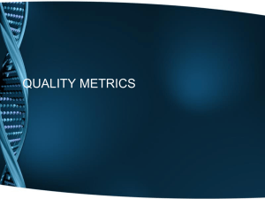Dr. Anant Prabhu - Quality Metrics - Indian Pharmaceutical Association