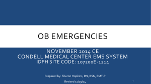 November 2014 - CE OB - Advocate Health Care