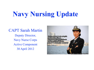Navy Nurses - American Academy of Ambulatory Care Nursing