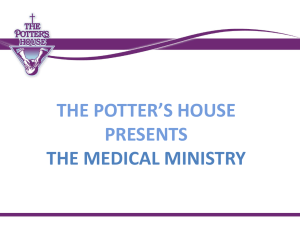 Medical Ministry Presentation