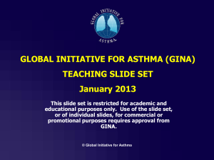 Global Initiative for Asthma