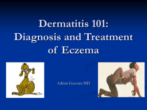 Dermatitis 101: Diagnosis and Treatment of Eczema