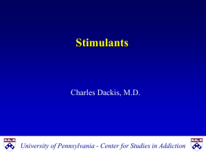 705 Stimulants - University Psychiatry