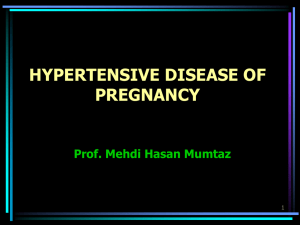 toxaemiapregnancy - Dr. Mehdi Hasan Mumtaz