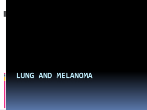 Melanoma And The Lung