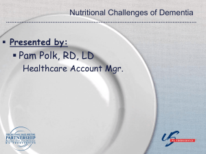 Nutritional Challenges of Dementia COMBINED