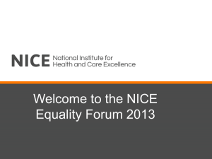 Sixth Annual Equality Forum slide 1