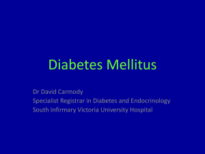Diabetes for dummies