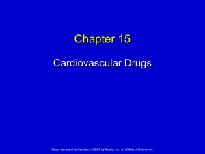 Cardiovascular Drugs