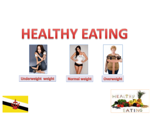 What is Healthy Eating ?