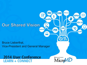 General Session: 2014 MicroMD Focus