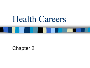 HOC 1 - 2 Health Careers - Kings County Office of Education