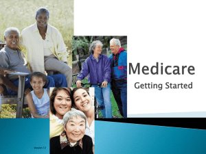 Medicare: Getting Started PowerPoint