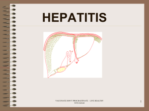 Hepatitis C - Designed for the Certifying Surgical First Assistant. Our