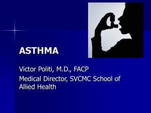 Asthma lecture