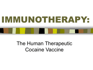 IMMUNOTHERAPY: